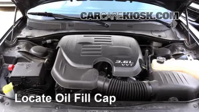 2015 Dodge Charger SE 3.6L V6 FlexFuel Oil Add Oil